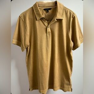 BANANA REPUBLIC BROWN POLO SHIRT BROWN MEN’S SIZE: M 100% COTTON